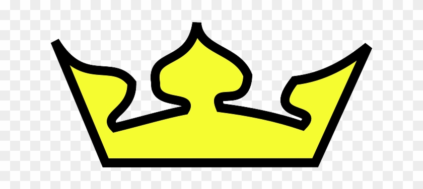 Yellow, King, Queen, Cartoon, Free, Gold, Crown - Crown Clip Art #617932
