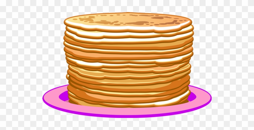 Pancake Clip Art Crpes Clipart Png Dessin Couleur Pancakes - Crepe Dessin #617956