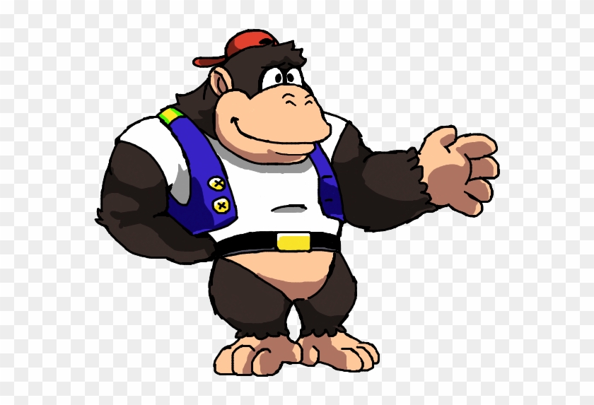 Its Chunky Kong By Drakonekoshi - Chunky Kong Drawing #617978