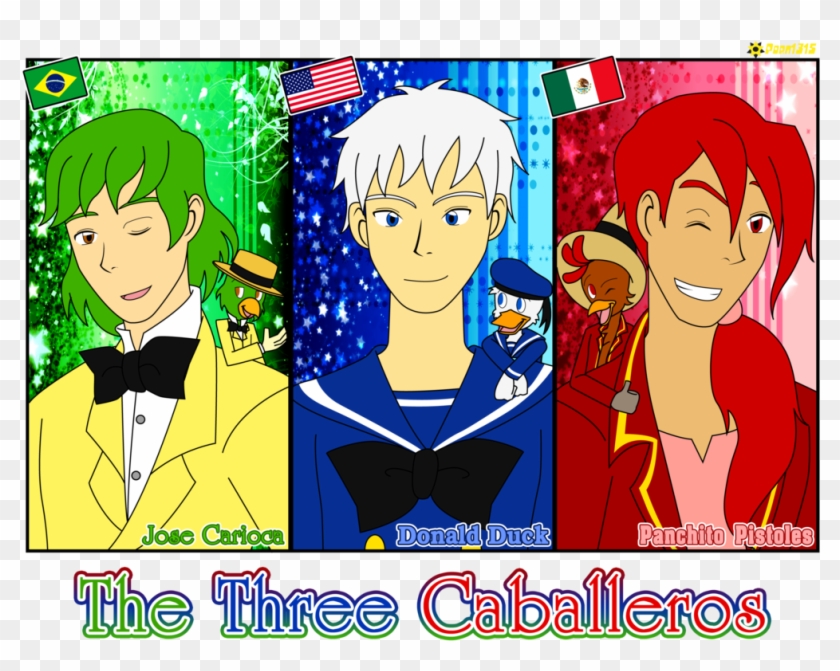 Sheharzad-arshad 189 20 The Three Caballeros By Rosemary1315 - Cartoon #618221