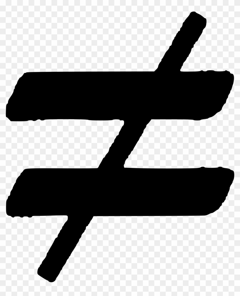 Clipart - Not Equal Png - Full Size PNG Clipart Images Download