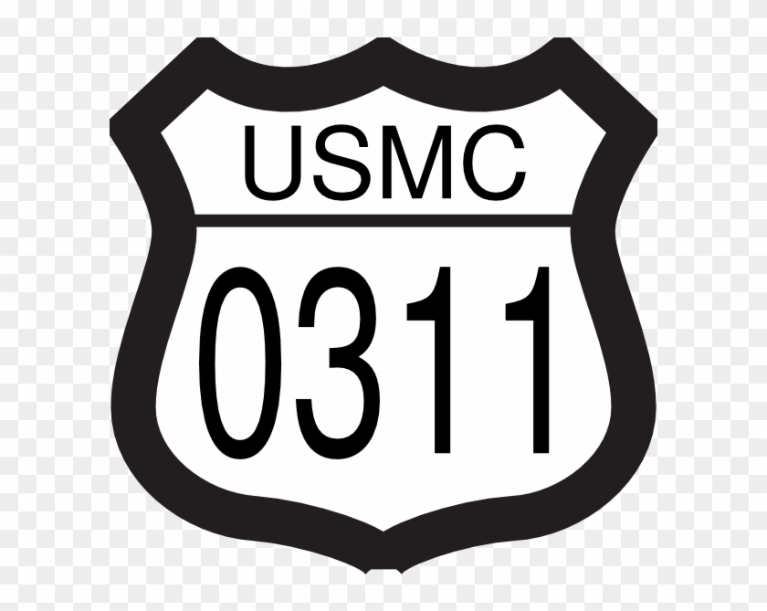 Usmc Sign Clip Art - Clip Art #618372