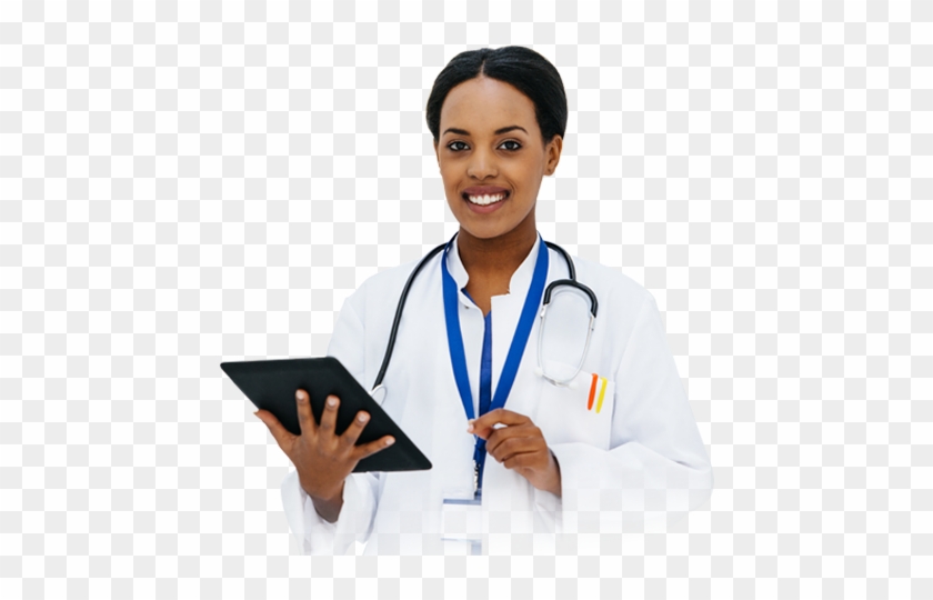 Following The Consultation With Our Doctor A Written Medecin Femme Africaine Free Transparent Png Clipart Images Download