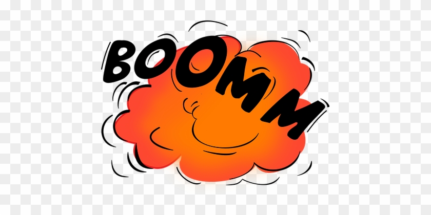 Louder Exhaust Noise Than Usual - Bomb Explosion Clip Art #618391