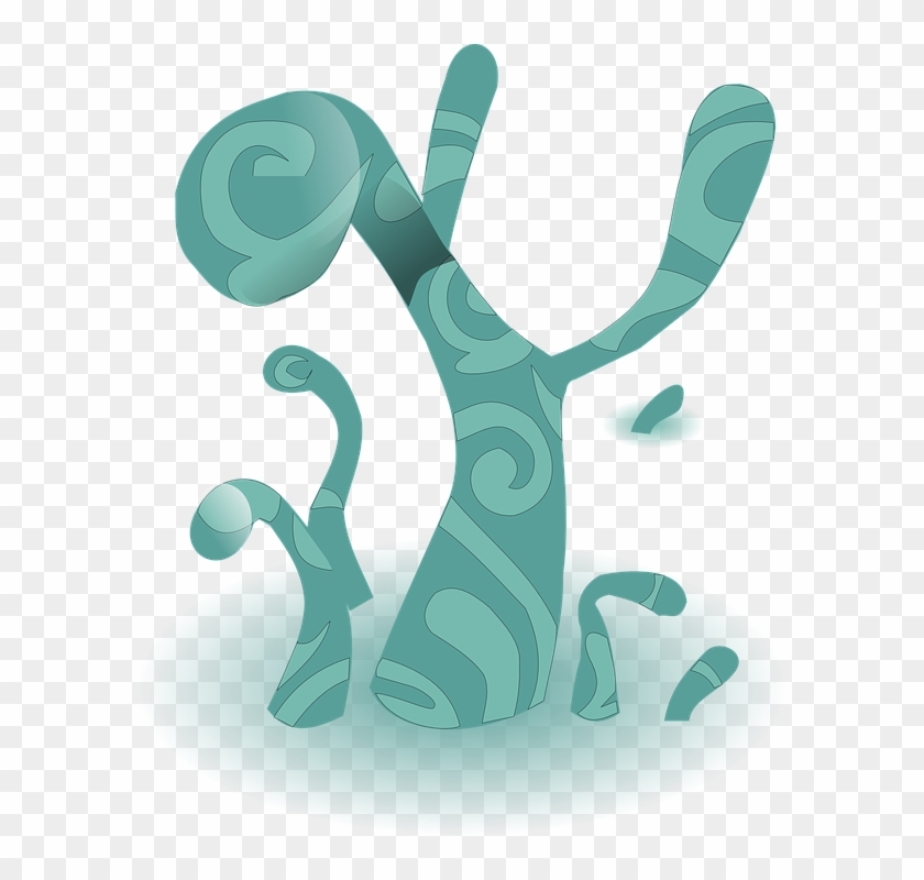 Stems Cliparts 16, Buy Clip Art - Alien Tree Vector #618546