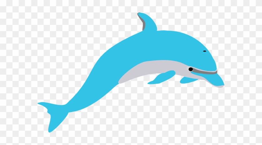 Teal Dolphin Clip Art - Dolphin Clip Art #618563