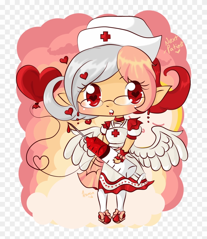 Love Nurse By Yukidemon - Enfermera Anime Chibi #618570