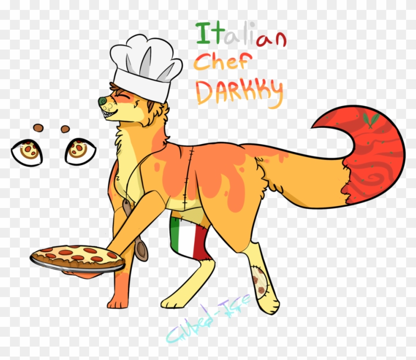 Italian Chef Darkky Ota By Cubed-ice - Cartoon #618594