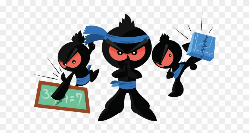 Math Ninja Clipart #618596