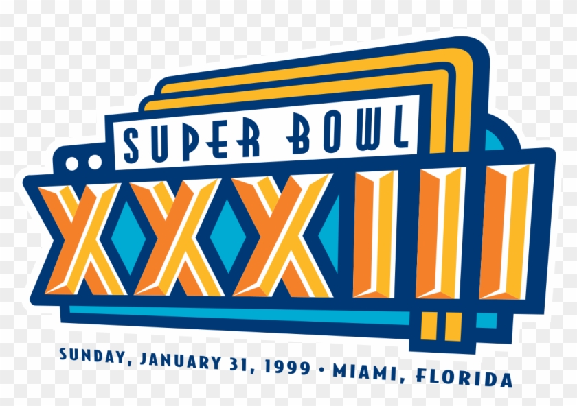 Clip Art Super Bowl Xviii Images Gallery - Super Bowl Xxxiii Logo #618627