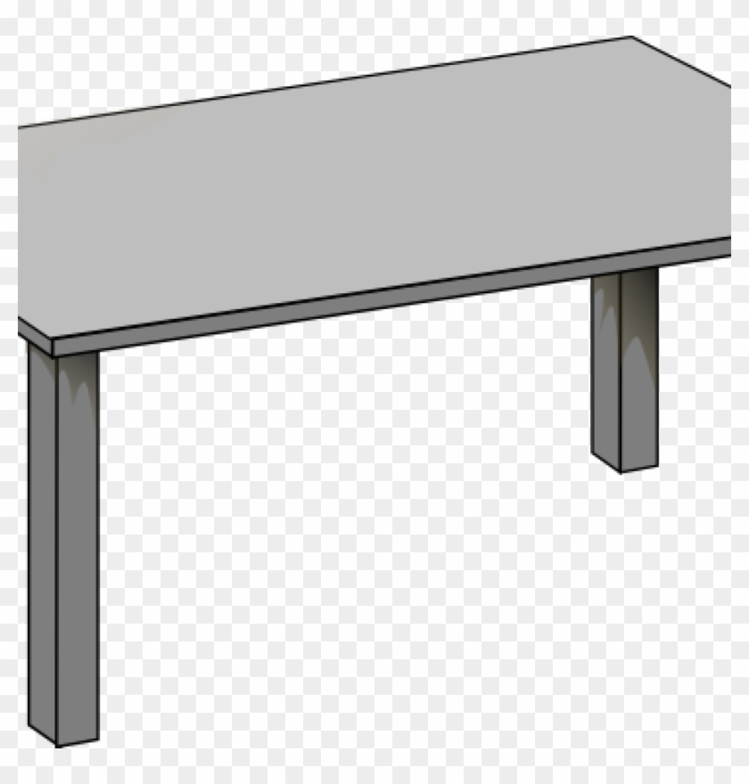 Table Clipart Silver Table Clip Art At Clker Vector - Coffee Table #618628