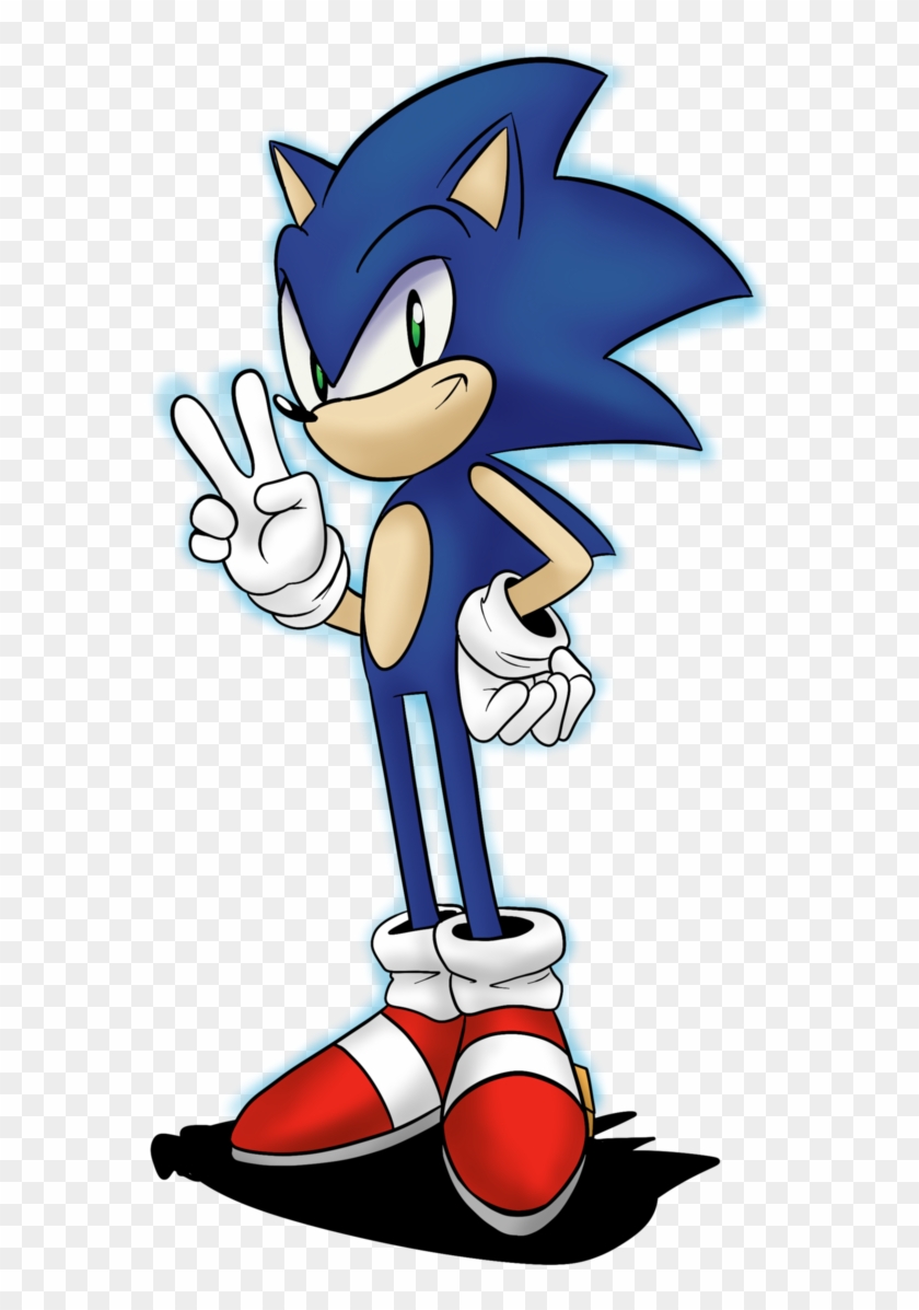 Ova Modern Sonic By Jamoart - Modern Sonic Fan Art #618752