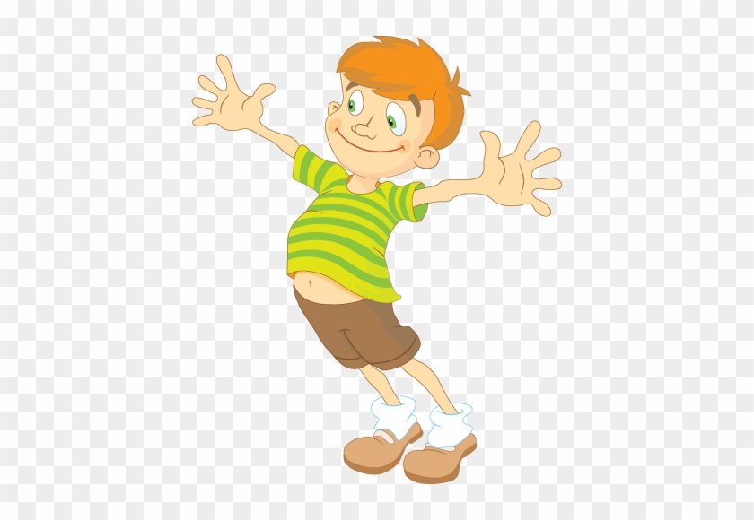 Boy - Happy Cartoon Boy Png #618881