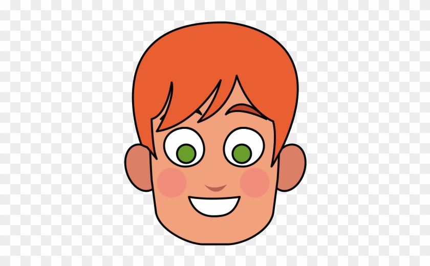 Happy Young Boy Icon Image - Cartoon #618882