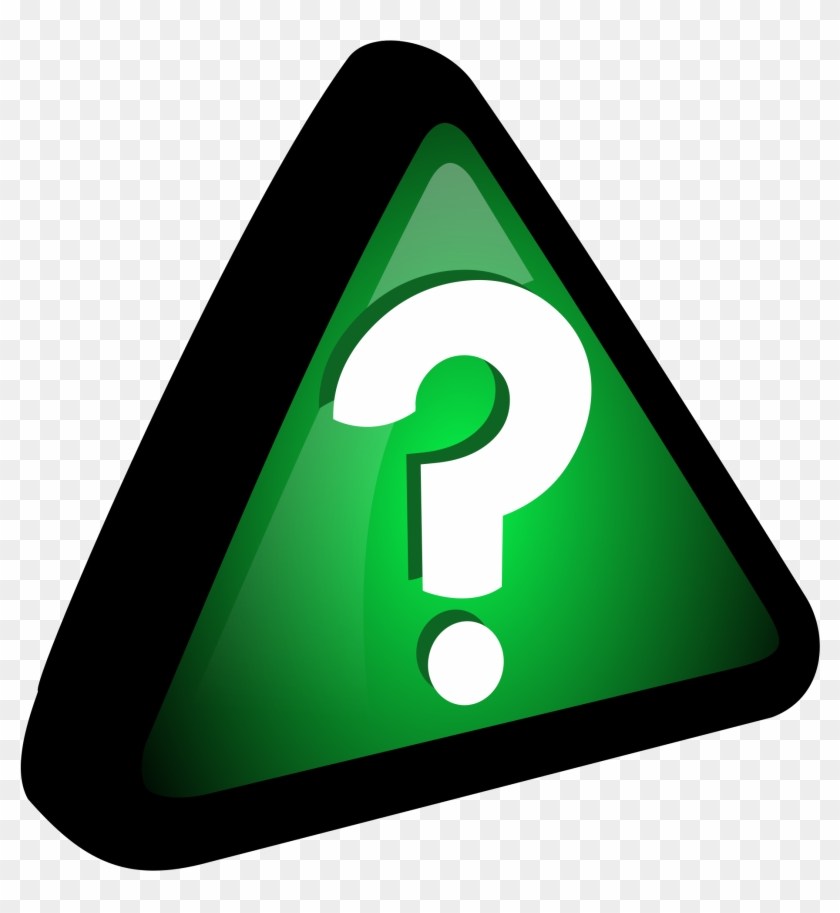 Triangle Clipart Green - Any Questions So Far #618893
