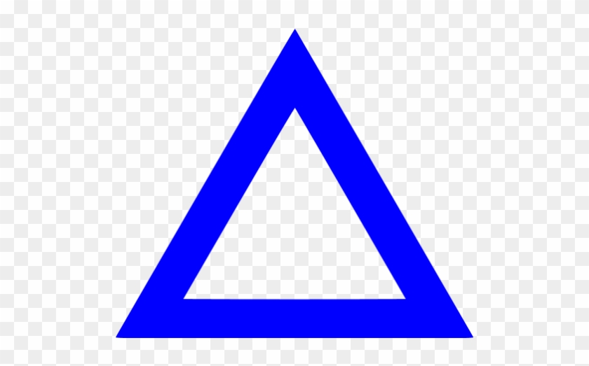 transaktion Nøjagtig dash Triangle Clipart Blue - Dark Blue Triangle Shape - Free Transparent PNG  Clipart Images Download