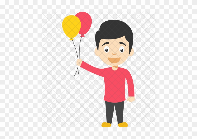 Balloon Boy Cartoon Icon - Child Singer #618916