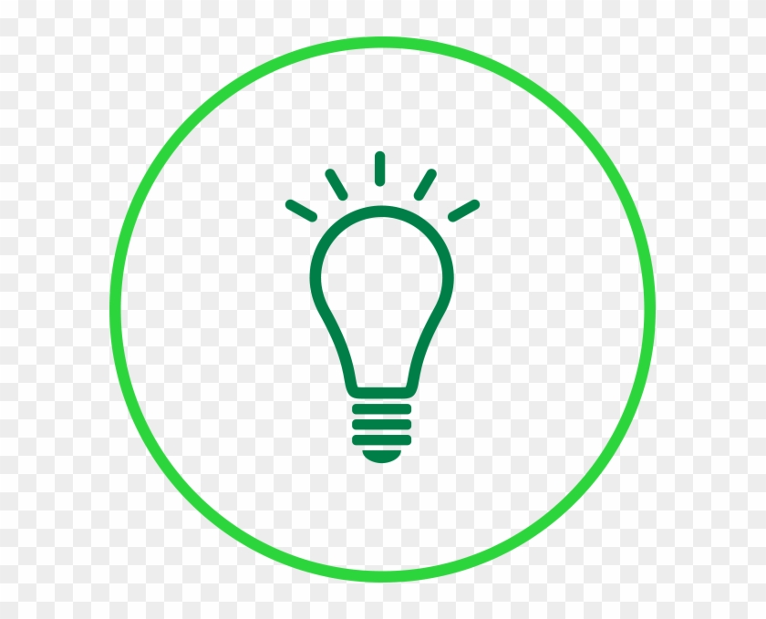 Amazing Submit An Innovation With Green Bulb Icon Png - Innovation Icon Png #619019