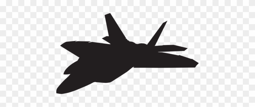 F 22 Raptor Fighter Aircraft Silhouette - F 22 Silhouette #619046