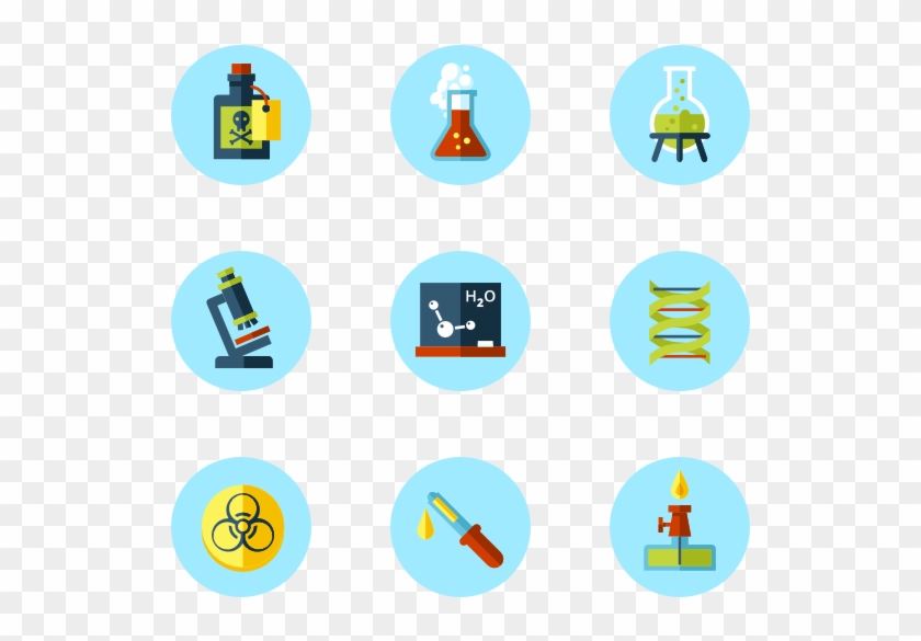 Chemistry, Experiment, Laboratory Tubes, Science Icon - Chemistry Icon Png #619052
