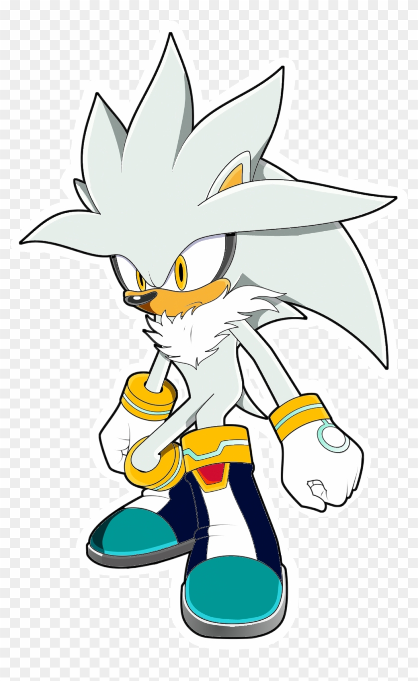 Silver The Hedgehog From Sonic Clipart - Silver The Hedgehog X #619102