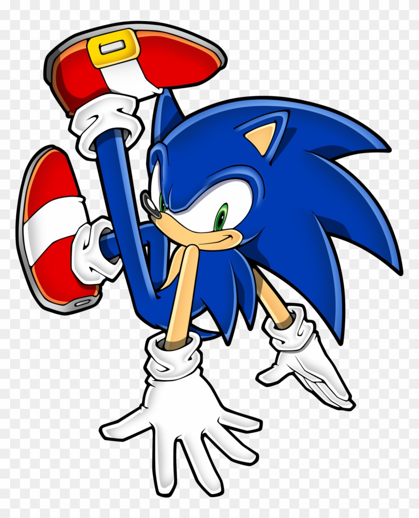 More Sonic Channel Coloring Practice By Sweaterhedgie - Sonic Channel Sonic The Hedgehog #619106
