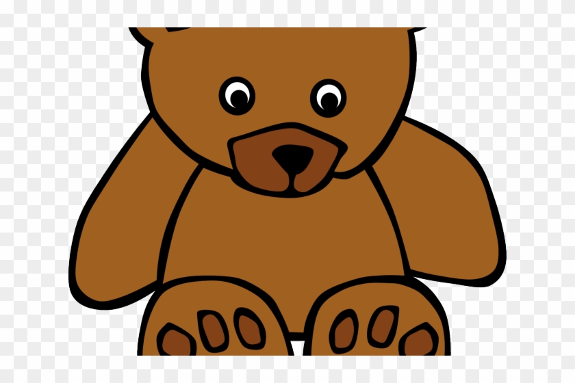 Stuffed Animal Clipart Cartoon - Kartun Line Teddy Bear #619206