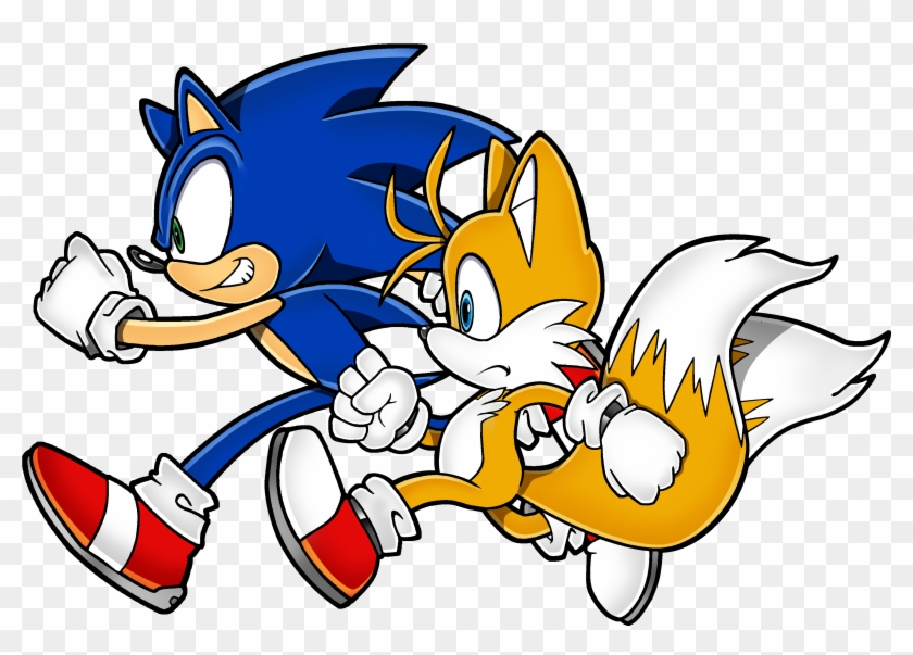 Sonic And Tails By Daggerslashs - Sonic The Hedgehog #619207