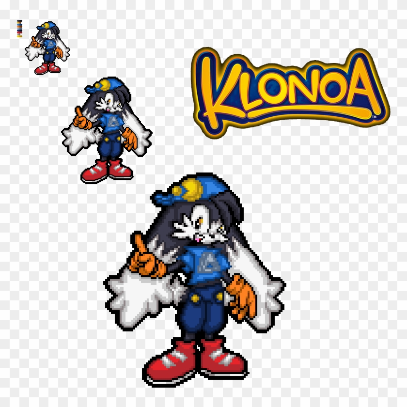 More Like Fire Sonic Smbz Sprite Sheet By Hypersonic2560 - Klonoa Pixel Art #619219