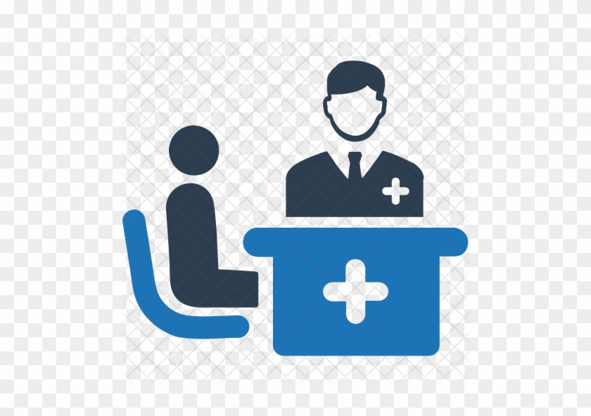 Health Sign Blue Icon - Doctor Consultation Icon #619232