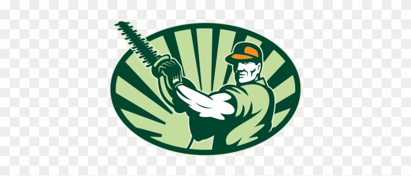 Bush Trimming - Gardener Logo Vector #619238
