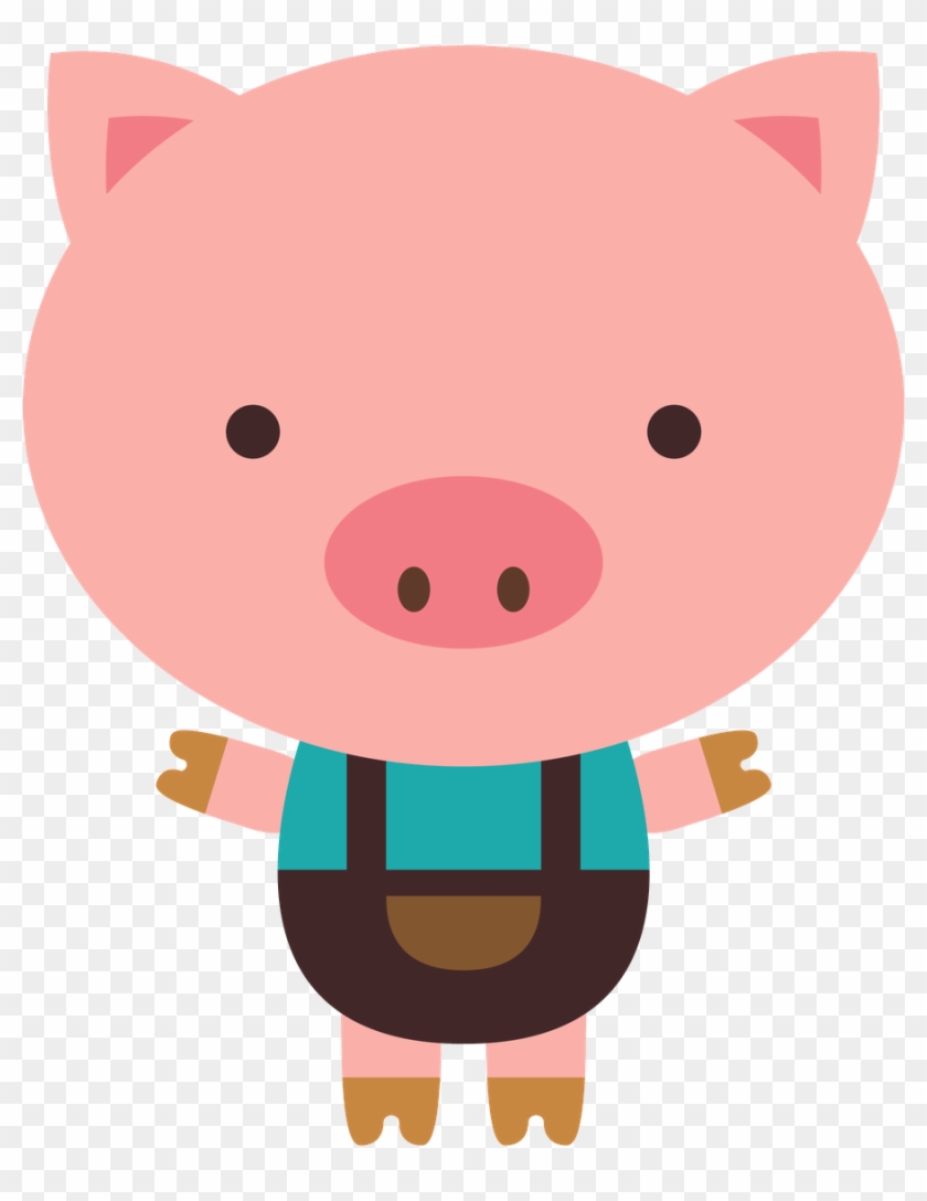 Más Imprimibles Gratuitos En Http - Desenho De Porquinho Rosa #619324