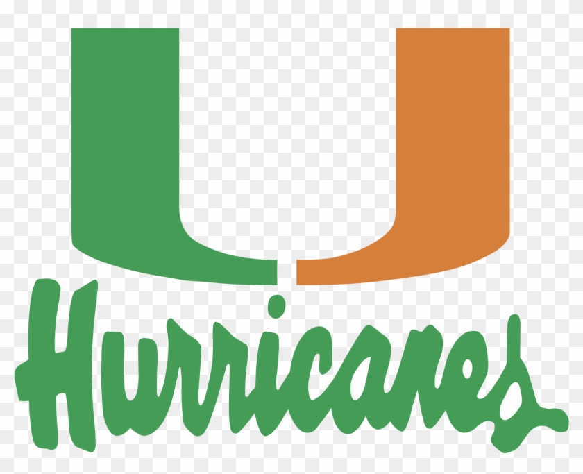 Miami Hurricanes Logo Png Transparent - Miami Hurricanes Logo Png #619334