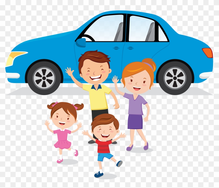 Family Car Clipart Png - Family In A Car Clipart Png #619428
