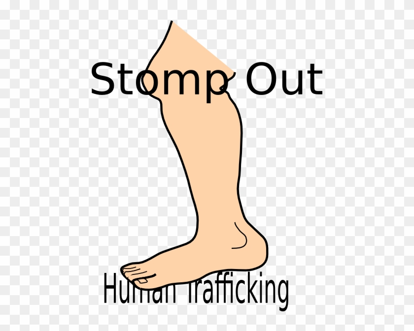 Stomp Out Human Trafficking Bythornton4 Clip Art - Clip Art #619494