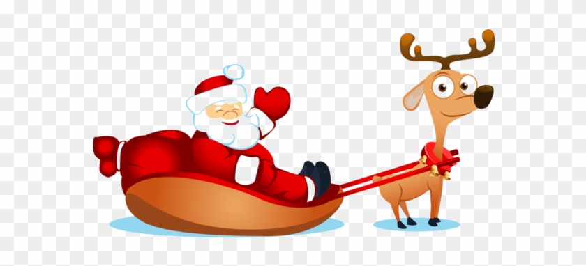 Merry Christmas Clip Art Christmas Always Falls On - Santa Claus Vector Png #619528