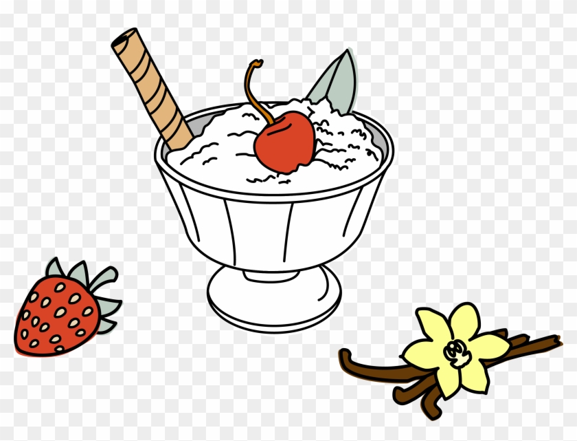 Icecream Illustration - Scaramouche - Artisan Glacier - Adventures In Icecream #619684