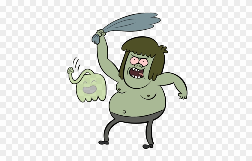 Some Character Illustrations - Regular Show Muscle Man Png #619696