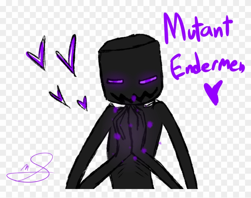 Mutant Endermen By Black Sparow Minecraft Enderman Fan Art