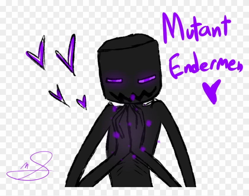 minecraft drawings cute enderman