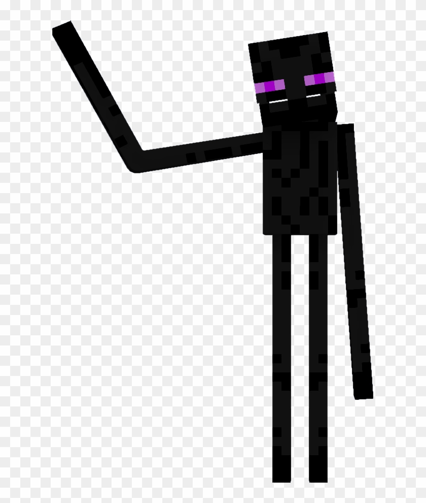 Endie Waving Minecraft Animation Enderman Png Free Transparent Png Clipart Images Download