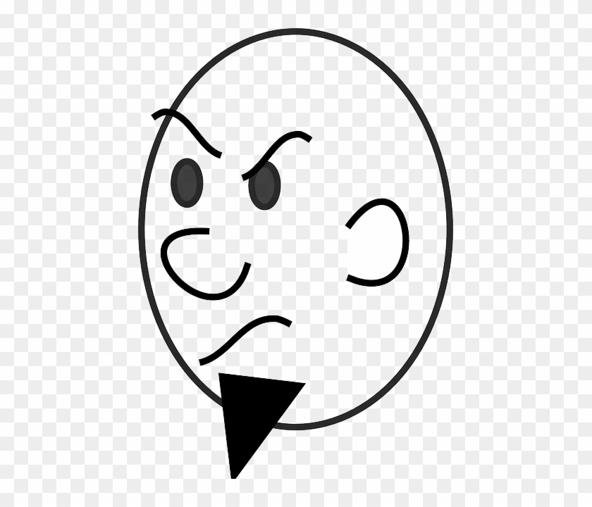 Face, Angry, Bald Head, Baldy - Kızgın Insan Çizimleri #620067