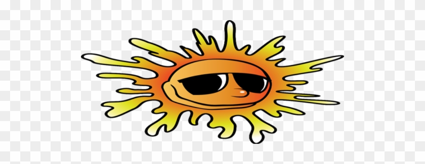 Tips For Protecting Yourself From The Summer Heat - Sun With Glasses Png #620233