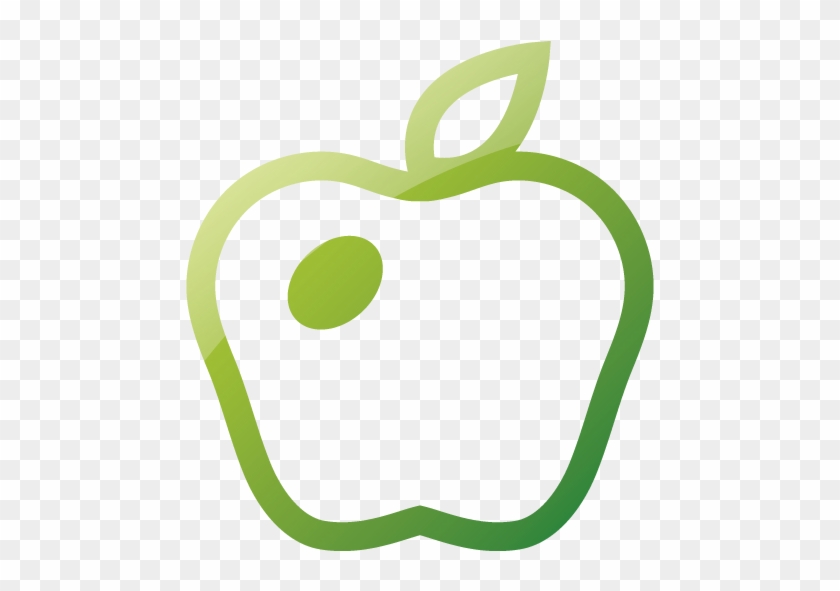 Web 2 Green Apple 3 Icon - Icon #620317