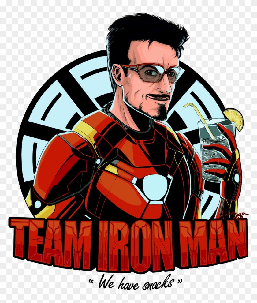 Team Iron Man By Lirhya - Team Iron Man Logo Png #620335