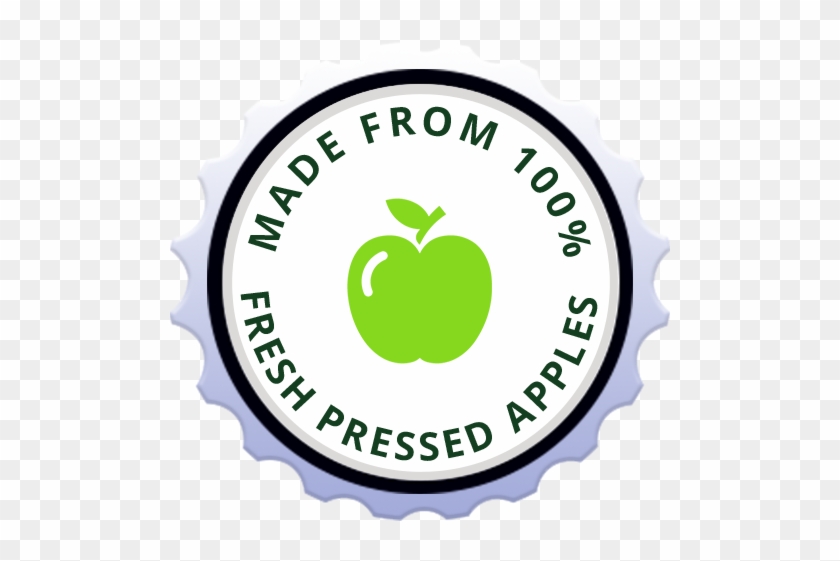 Made From 100% Fresh Pressed Apples - American Veterinary Medical Association Logo #620421