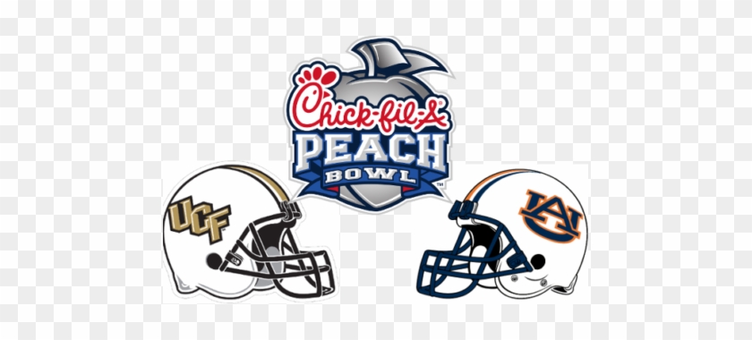 New Year's Six - Chick-fil-a Peach Bowl Game Jersey Patch Houston Vs. #620439