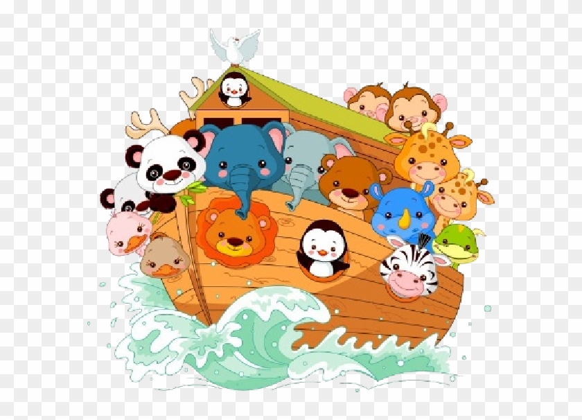 Noah's Ark Child's Nursery Pictures Are On Transparent - Noah's Ark Clip Art Free #620458