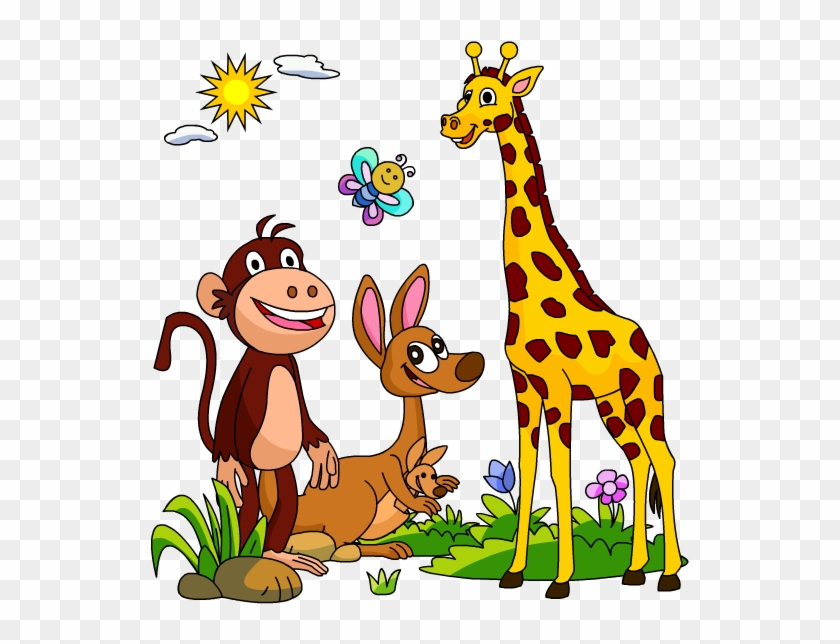 Colouring Animals - Giraffe #620462