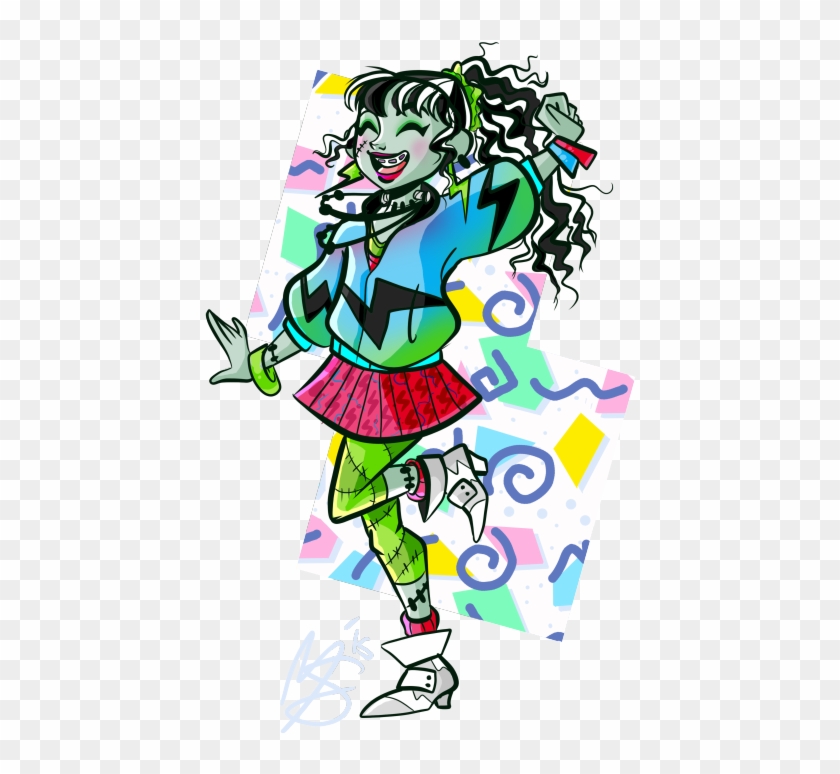 Redesign A Character Into An 80's Theme - Cartoon #620499